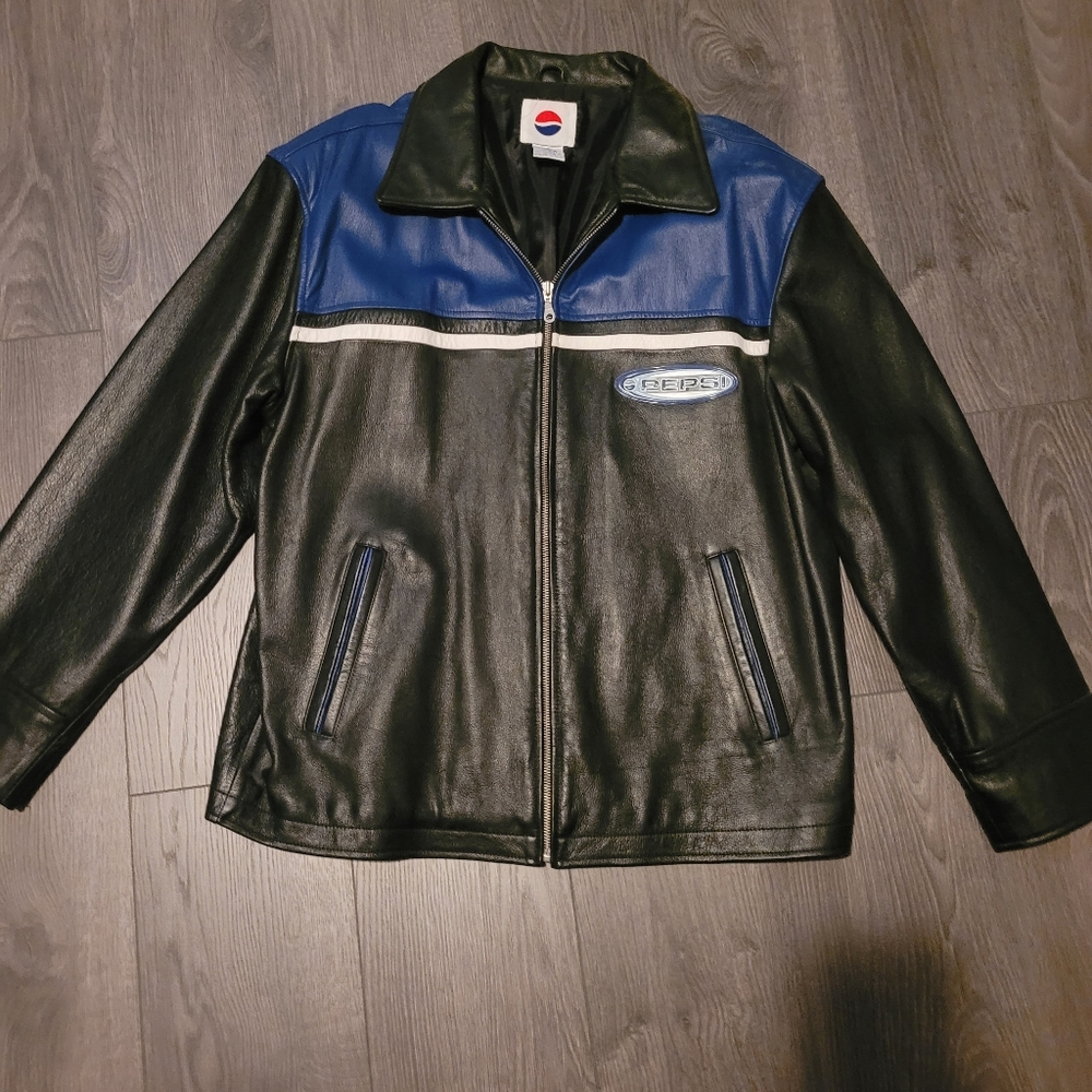PEPSI leather jacket